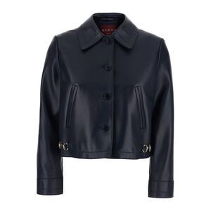Gucci Women Leather Jacket